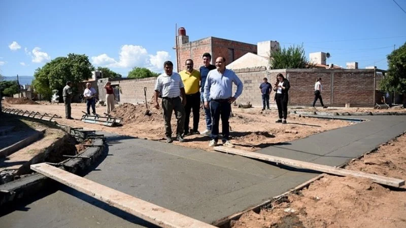 Avanzan las obras en el Barrio 50 Viviendas Norte – FM Open Noticias